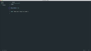 PHP Basics: Variables (6/35)