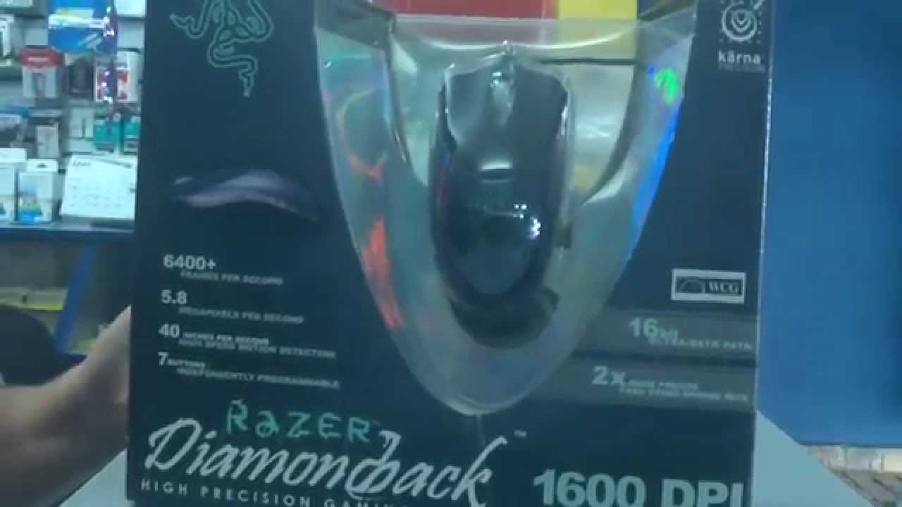 Mouse Razer DiamondBack - YouTube