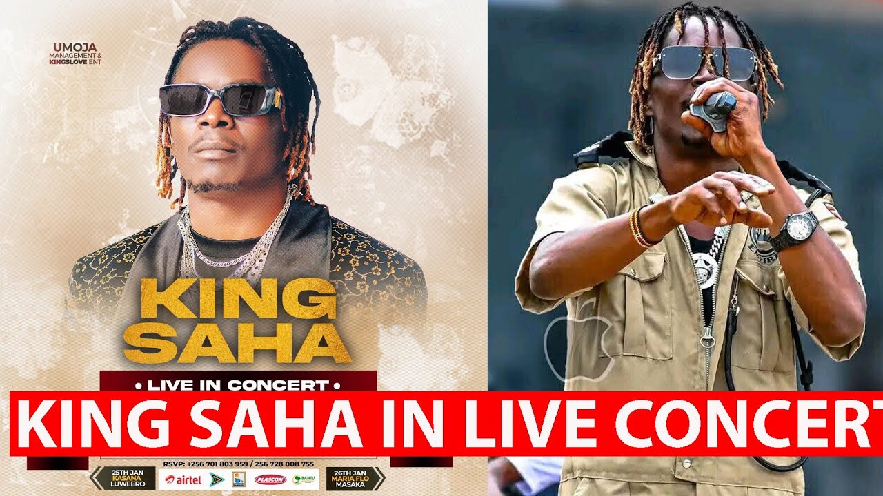 KINGSAHA IN LIVE CONCERT AT LUGOGO CRICKET OVAL KITOKOTTA - YouTube