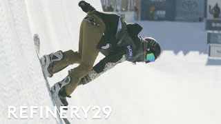 Watch Snowboarder Chloe Kim Win 2017 Burton Women's Open Halfpipe Tournament | Features | Refinery29