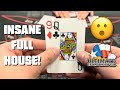 This queennine made an insane full house on ultimate texas holdem