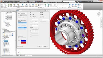 Autodesk Nastran In CAD Bolted Connection