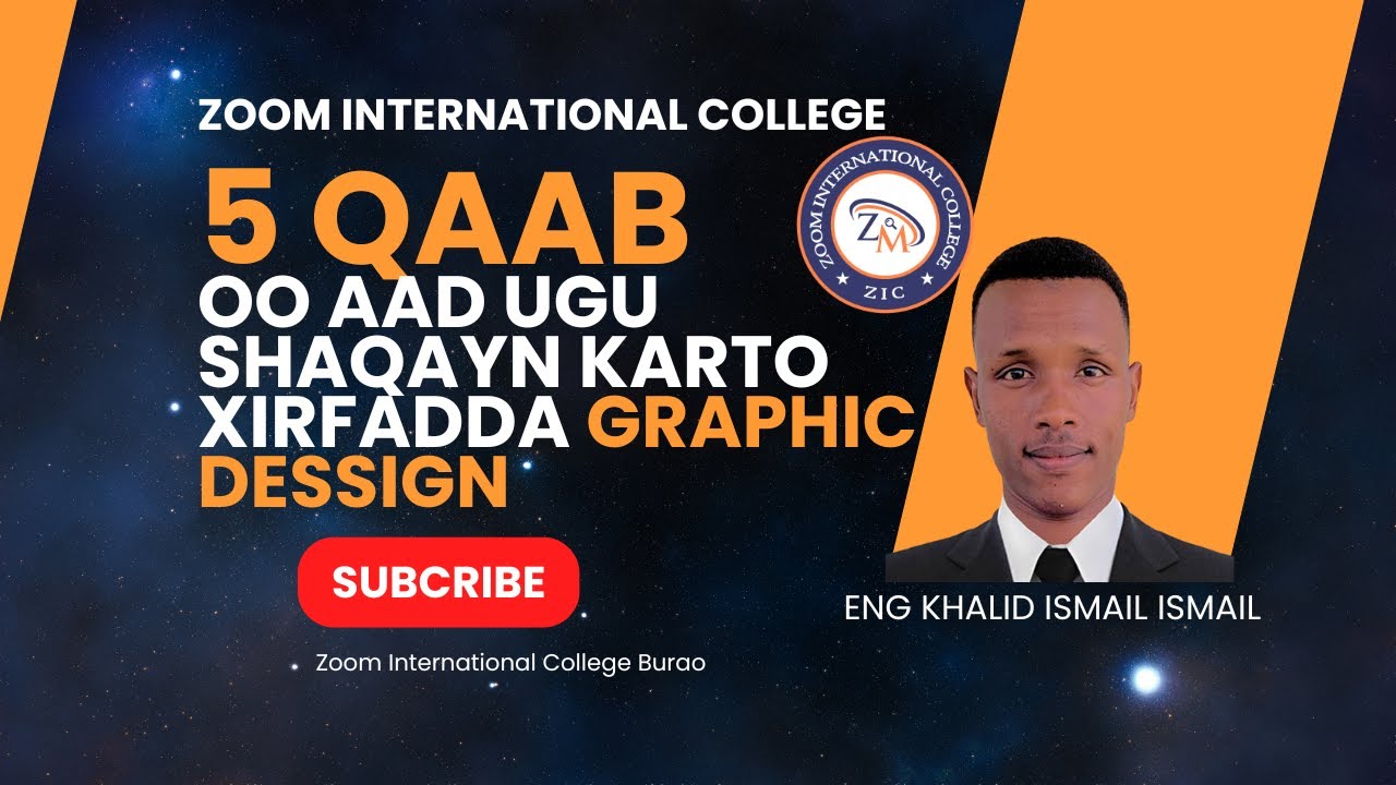 Qaab 5 Qaab oo aad Xirfadda Graphic Design ugu shaqayn karto - YouTube