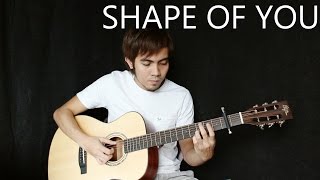 Shape Of You - Ed Sheeran (fingerstyle guitar cover) chords