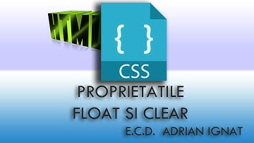 PROPRIETATILE FLOAT SI CLEAR E.C.D. ADRIAN IGNAT