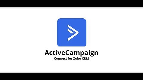 ActiveCampaign Connect for Zoho CRM