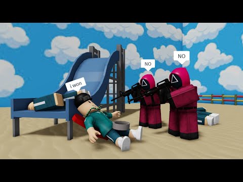 ROBLOX Squid Game FUNNY MOMENTS (PUSH)