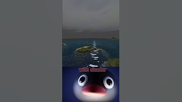 Minecraft shaders vs No shaders (Noot Nooot meme)#minecraft #short #ytshort