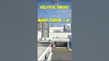 Helpful Smoke For Outside Nuke CSGO #shorts
