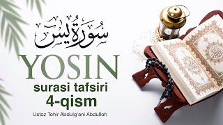 Yosin Surasi Tafsiri | 4-Qism | Ustoz Tohir Abdulloh | @Registontv@Tohirabdulloh8018