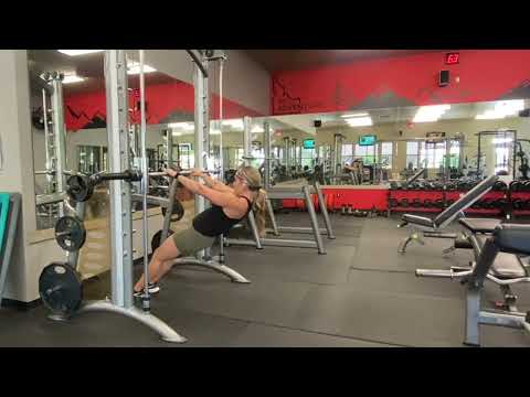 Smith machine Inverted Row