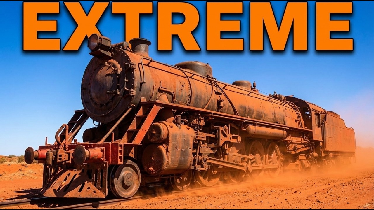 Why Nobody Talks About Australia's Most Extreme Railroad - YouTube