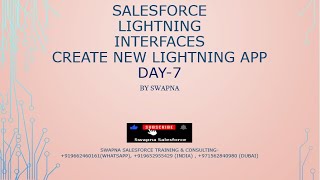 07Lightning | Interface | Create New Lightning App | hasRecordId | aura:attribute | force| flexipage