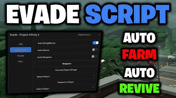 🏃‍♂️💨 Evade Script | Auto Farm, Auto Revive, Auto Respawn, & More! [Works On Mobile & PC]