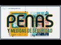 ✅ Esquemas Código Penal. Penas y Medidas de Seguridad. Póster OpoEsquemas.