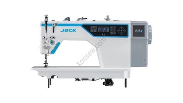 Jack A4C-C Lockstitch Sewing Machine | Automatic Direct Drive Demo & Review