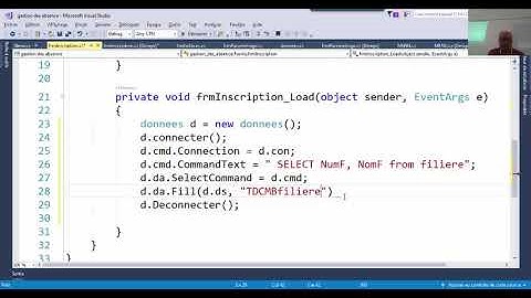 Cours 6 Remplir un combobox ou listbox a partir dune table