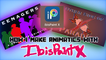 How I make animatics in IbisPaint X || A Wack Tutorial + A Mini One Day Animation