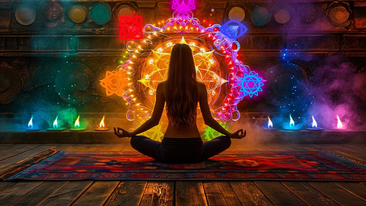 ALL 7 CHAKRAS HEALING MUSIC || Full Body Aura Cleanse & Boost Positive ...