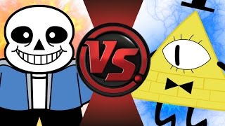 SANS vs BILL CIPHER! Cartoon Fight Club Episode 36