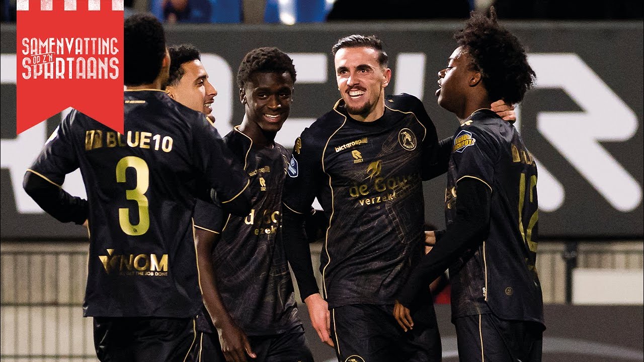 Eenvoudige bekerzege voor Sparta op Willem II | Samenvatting Willem II - Sparta Rotterdam