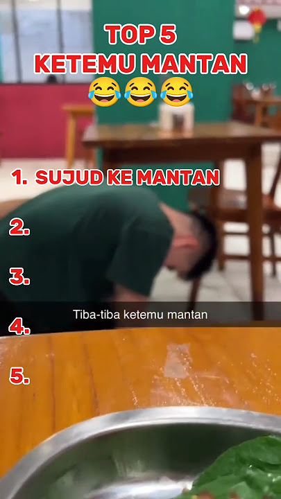 TOP 5 MOMEN KETEMU MANTAN #top5 #lucu #shorts