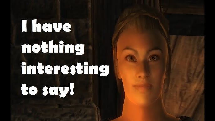 I heard a rumor that you're an idiot. Any truth to that? : r/oblivion