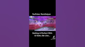 Getting A Perfect With UI Goku Be Like… #shorts #dragonballxenoverse2 #recommended