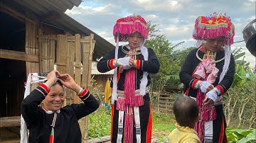 Đám cưới  sán chỉ  có rất nhiều màu quần áo đặc sắc