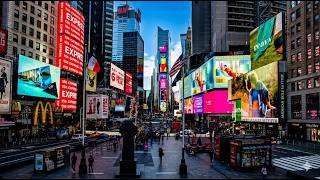 🔥 Times Square at Night | New York 4K HDR 60FPS 360° Immersive Walk 2026