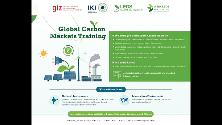 Global Carbon Markets Training - Day 1 - DayDayNews