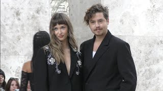 Cole Sprouse & Ari Fournier - Rabanne Fall Winter 2024/2025 fashion show in Paris - 29.02.2024