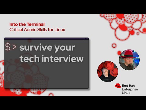 Surviving your Linux Technical Interview | Into the Terminal 168