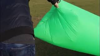 Infaltable Sofa Bed Sleeping Bag Inflatable Beach Sofa Laybag