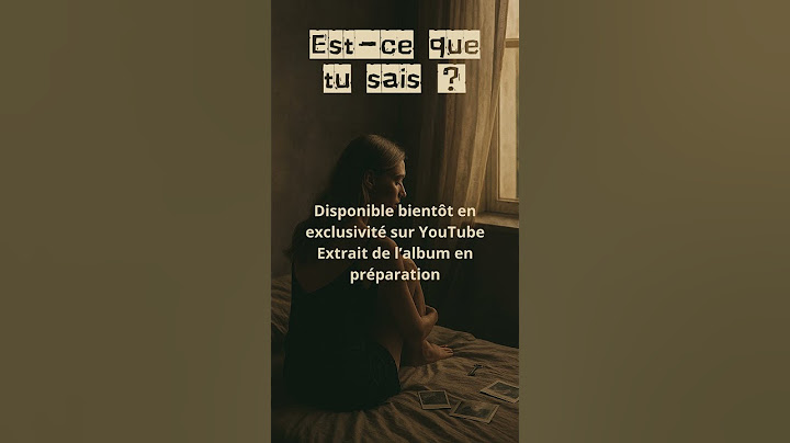 Est-ce que tu sais ?  chanson d'amour à découvrir bientôt sur YouTube #shorts  #musique #chanson