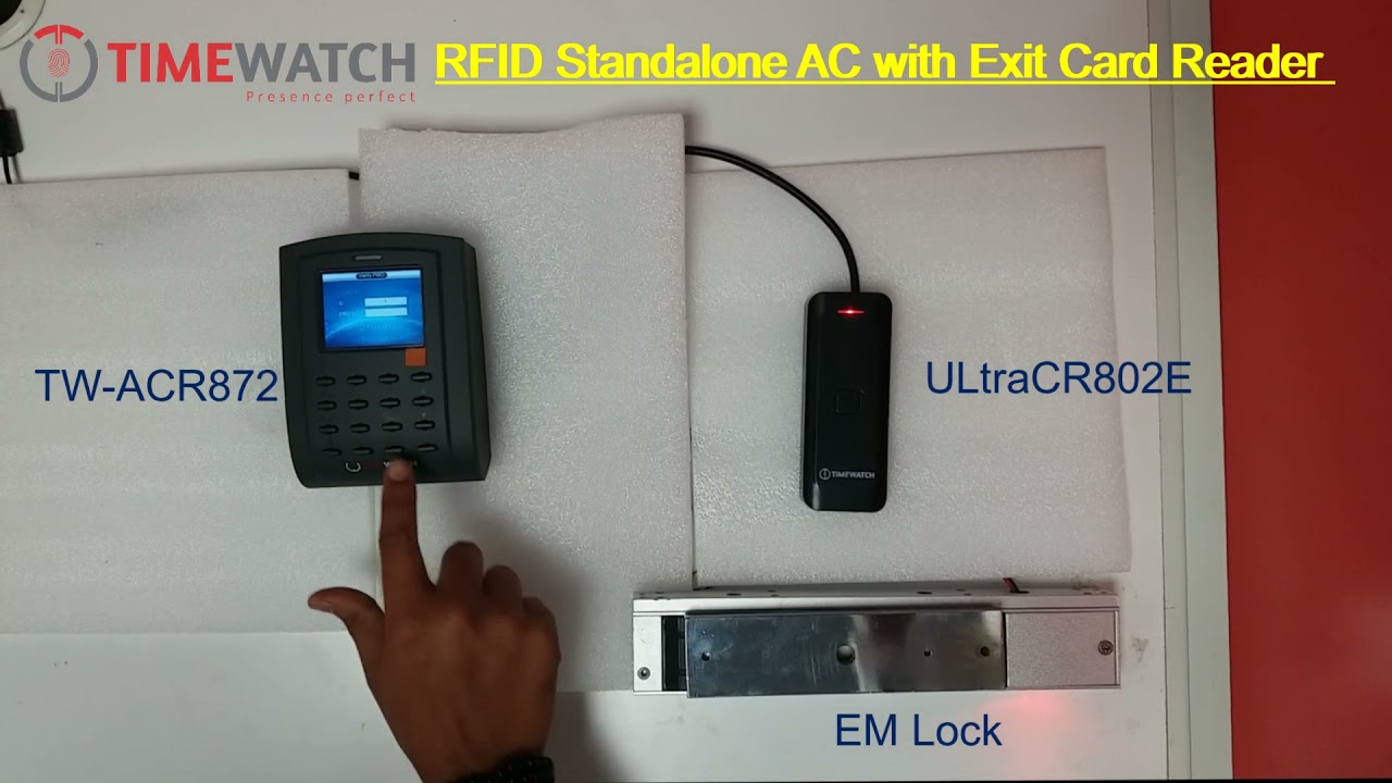TimeWatch-TW-ACR872 with Exit Reader(RFID Standalone Access Control Terminal)