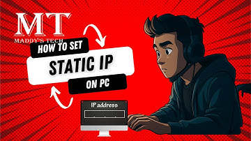 How to Set a Static IP on PC  Step-by-Step | Maddy’s Tech