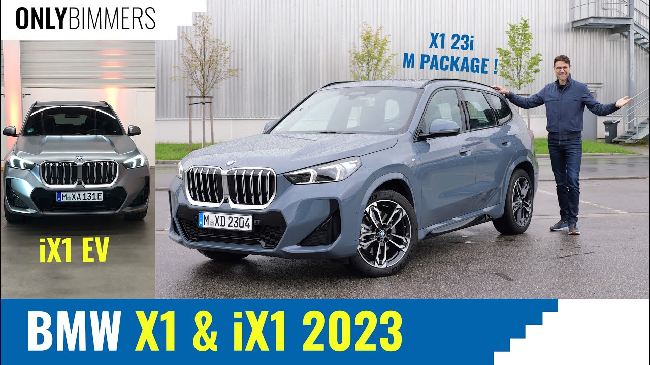 BMW x1 & iX1 EV 2023 - Available in all type of Engines and Hybrid/EV ...