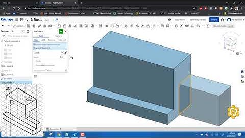 Onshape Basic Practice Part # 3