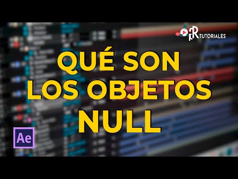 How to use Null Objects in After Effects - After Effects tutorials in English
