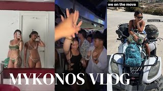 Getting lit in Mykonos