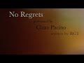 &quot;No Regrets&quot; - vocals by CLARA PACINO - written/played by RGT - Mixed by Ben Jud