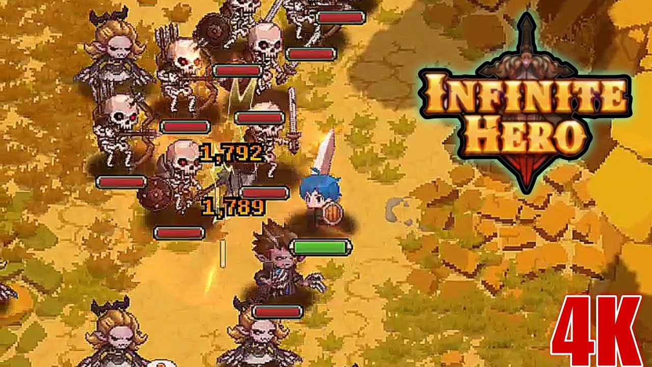 Infinite Hero Gameplay ( ANDROID, IOS )