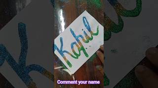 Classic art ❤️ #art #calligraphy #diy #pendrawing #youtube #love #paintstudio #nameart #stepbystep