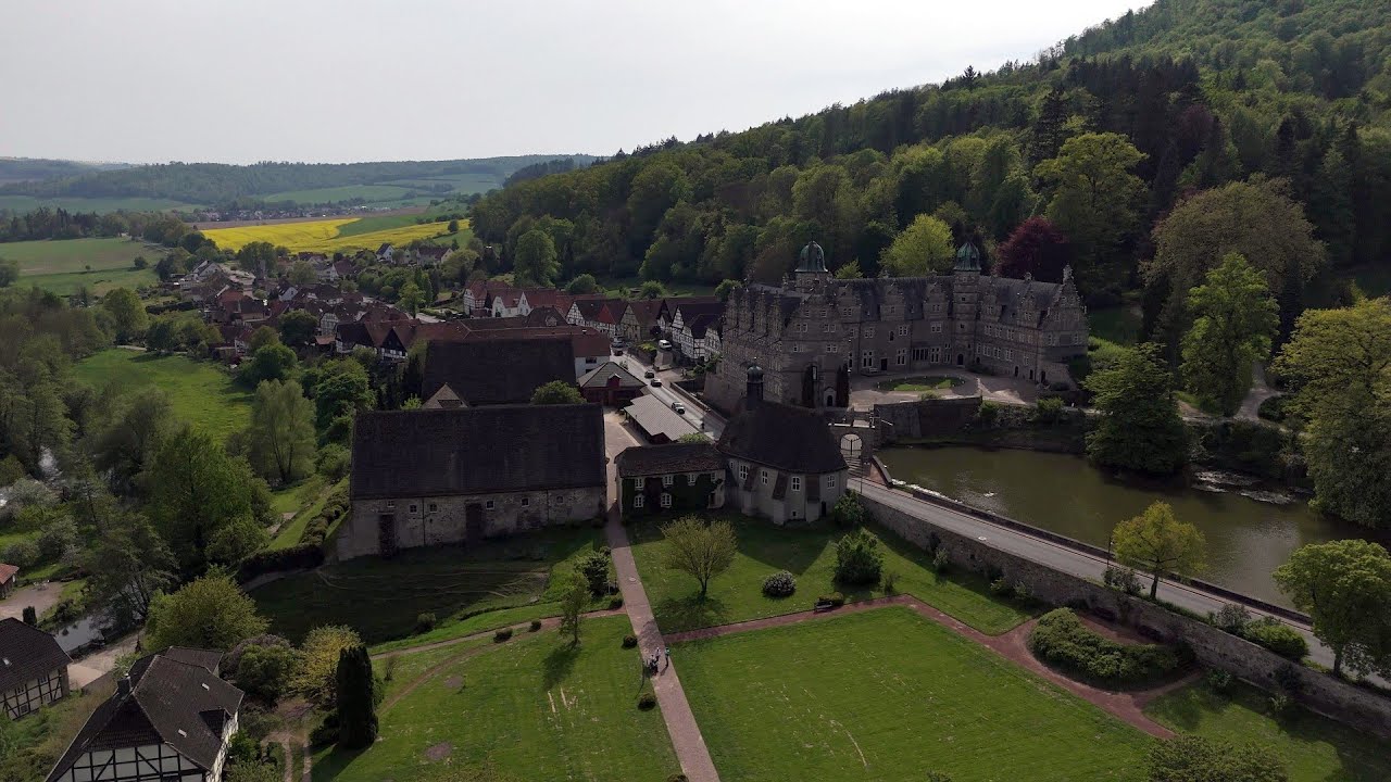 Schloss Hämelschenburg am 1. Mai 2024