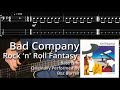 Bad Company - Rock &#39;n&#39; Roll Fantasy (Bass Line w/ Tabs and Standard Notation)