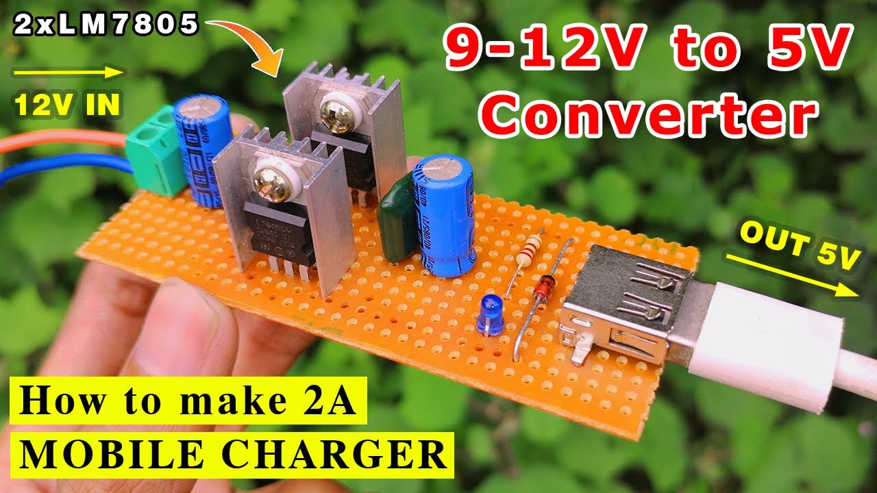 Charger upgrade, 5v charger modification for 12V