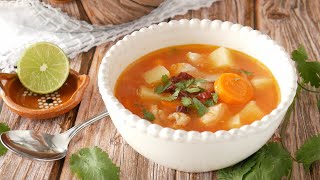 Caldo de Pescado (Mexican Fish Soup) - Mama Maggie's Kitchen