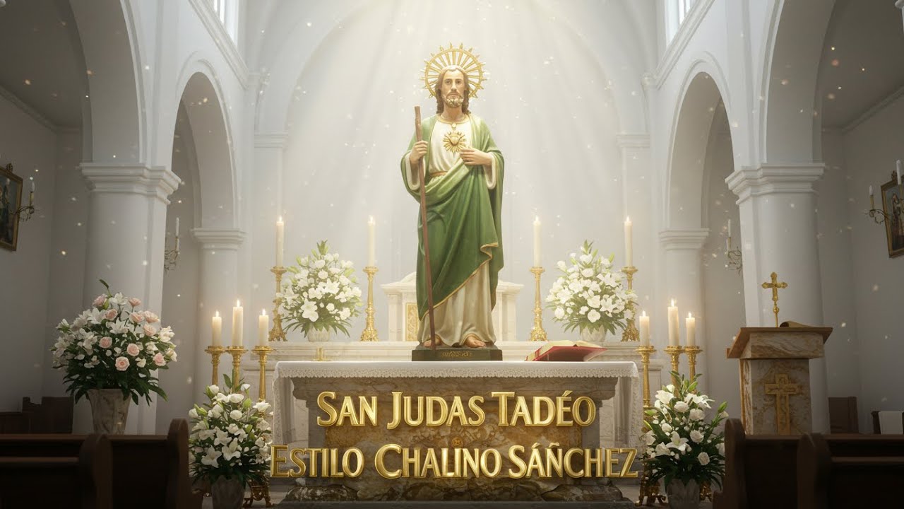 San Judas Tadeo 2025 estilo CHALINO