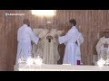 Cibeles acoge la multitudinaria misa del Corpus Christi